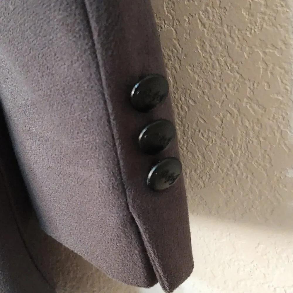 WFF by Farah Designer Series Charcoal Microfiber Suede Sports Coat Blazer
